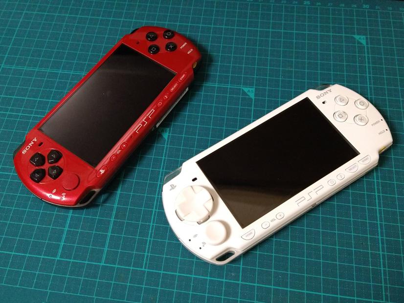 PSP-2000とPSP-3000